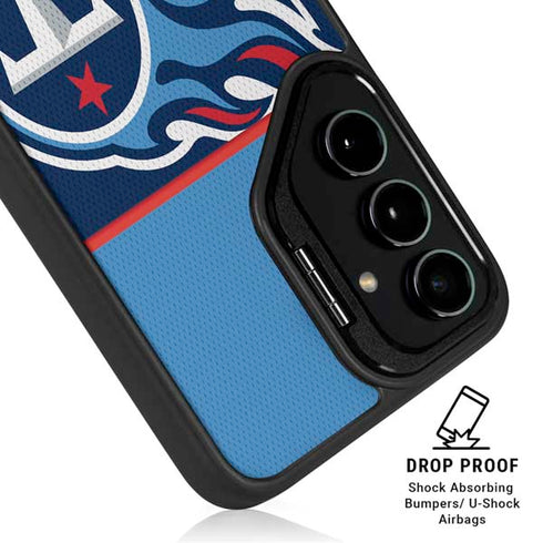 NFL Tennessee Titans Zone Block Galaxy S24 Plus Kickstand Case